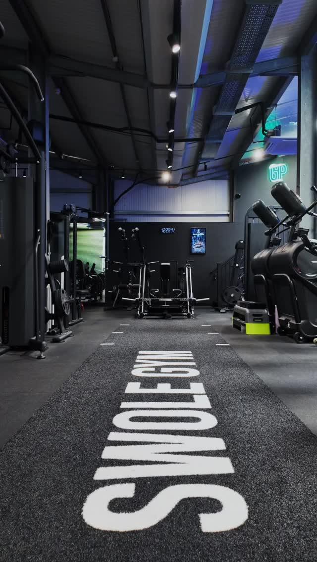 The training floor at Swole Gym